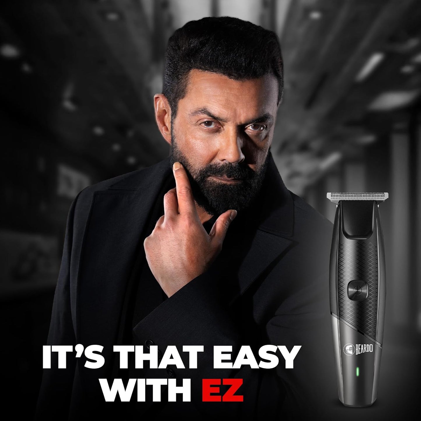 Beardo Ape-X EZ Trimmer for Men Beard | 110 Min Run Time | Lithium Ion Battery