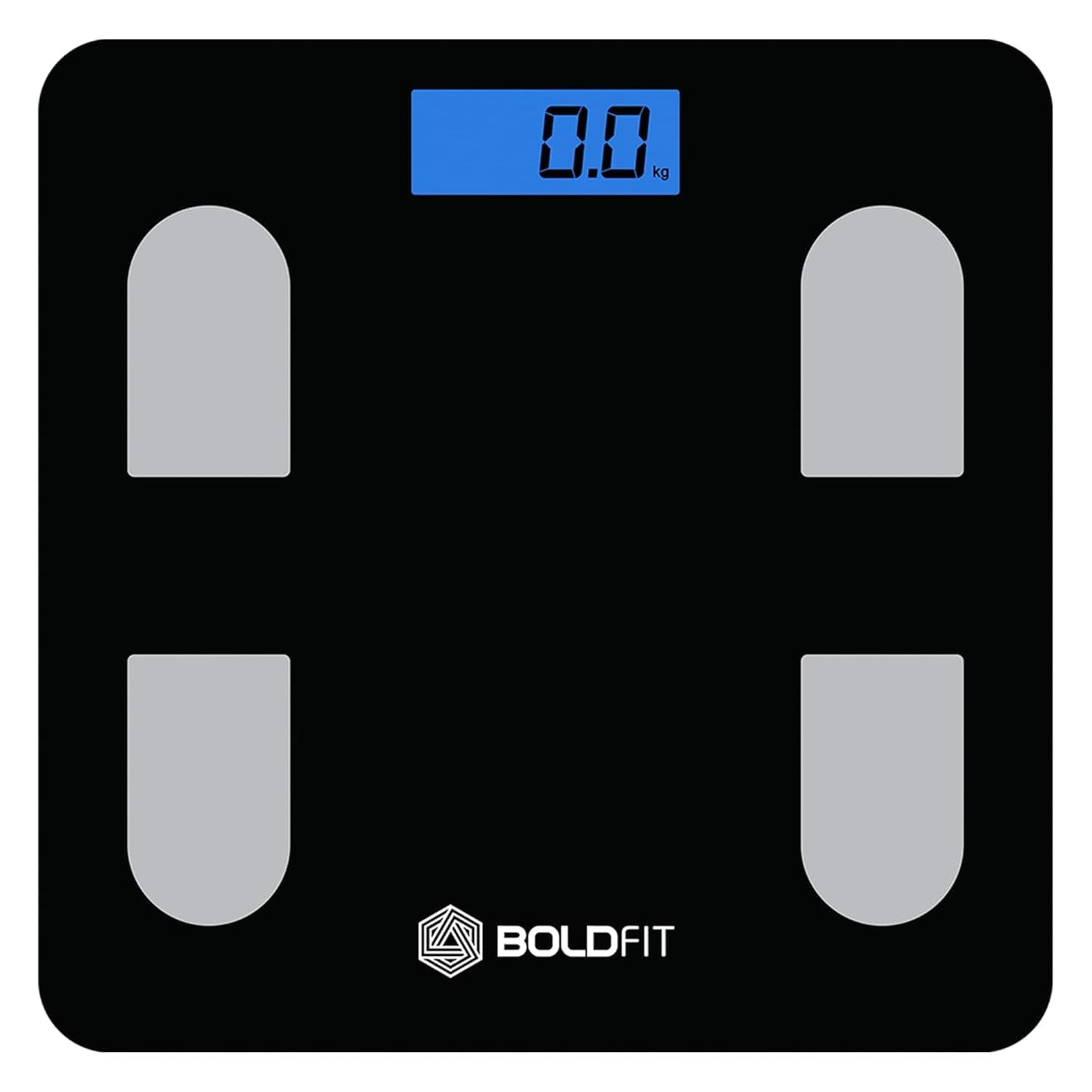 Boldfit Weight Machine for Home for Human Body with LCD Display Max Weight Capacity 180Kgs