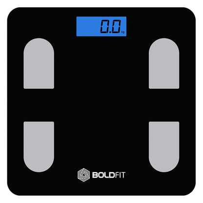 Boldfit Weight Machine for Home for Human Body with LCD Display Max Weight Capacity 180Kgs