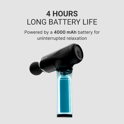Cult Volt Neo Gun massager Silicone Head, 4000mAh Battery