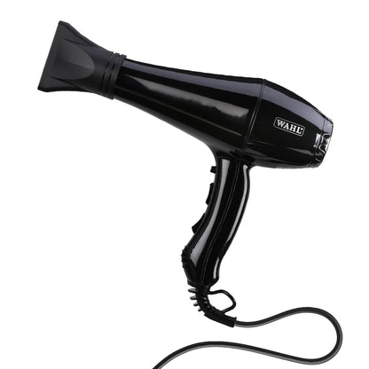 Wahl 05439-1024 Super Dry 1800 Watts Professional Styling Hair Dryer with Tourmaline Technology, Black, 3 Heat Settings 2 Speed Settings