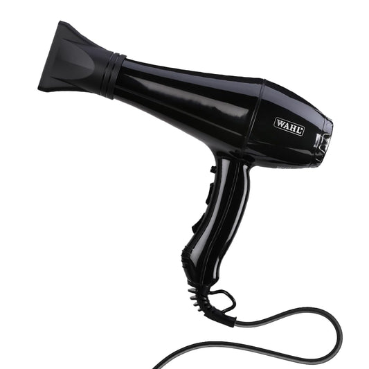 Wahl 05439-1024 Super Dry 1800 Watts Professional Styling Hair Dryer with Tourmaline Technology, Black, 3 Heat Settings 2 Speed Settings
