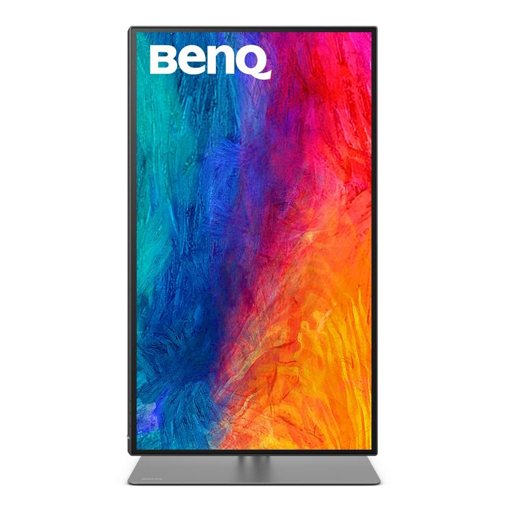 BenQ PD2725U 27 "(69 cm) IPS 3840x2160 4K HDR10 60Hz Monitor for Mac| 95% P3| 100% sRGB&Rec709|Thunderbolt 3|AQCOLOR Tech.|Factory-Calibrated|Hotkey Puck G2|ICCsync| KVM|PIP/PBP|USB Hub|HDMI|DP(Black)