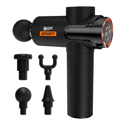 Beardo Deep Tissue Massage Gun | Sports Massager | Full Body Massager Machine for Pain Relief