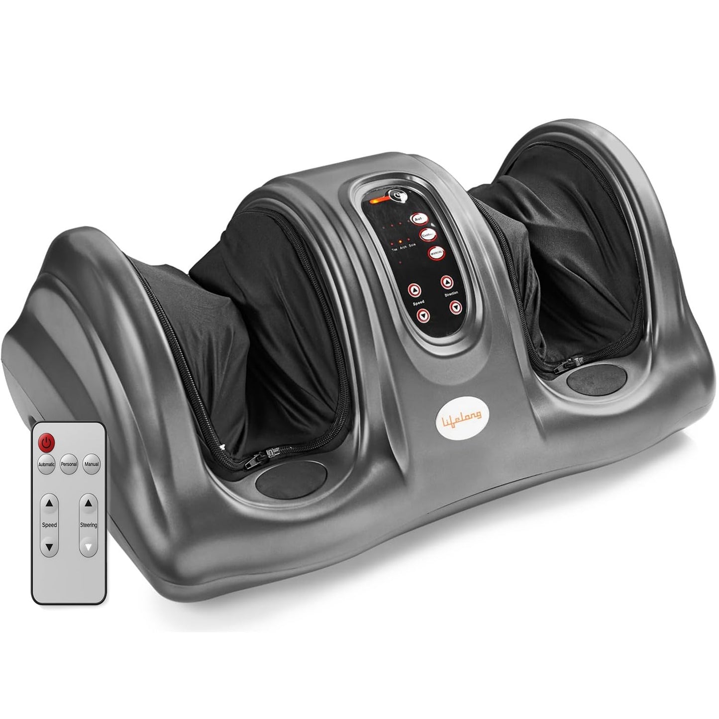 Lifelong Foot Massager Machine For Pain Relief With Kneading Function - Also Used As Leg Calf Massager