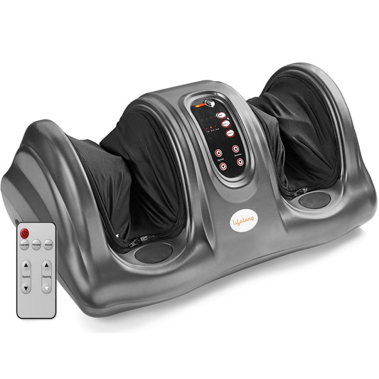 Lifelong Foot Massager Machine For Pain Relief With Kneading Function - Also Used As Leg Calf Massager