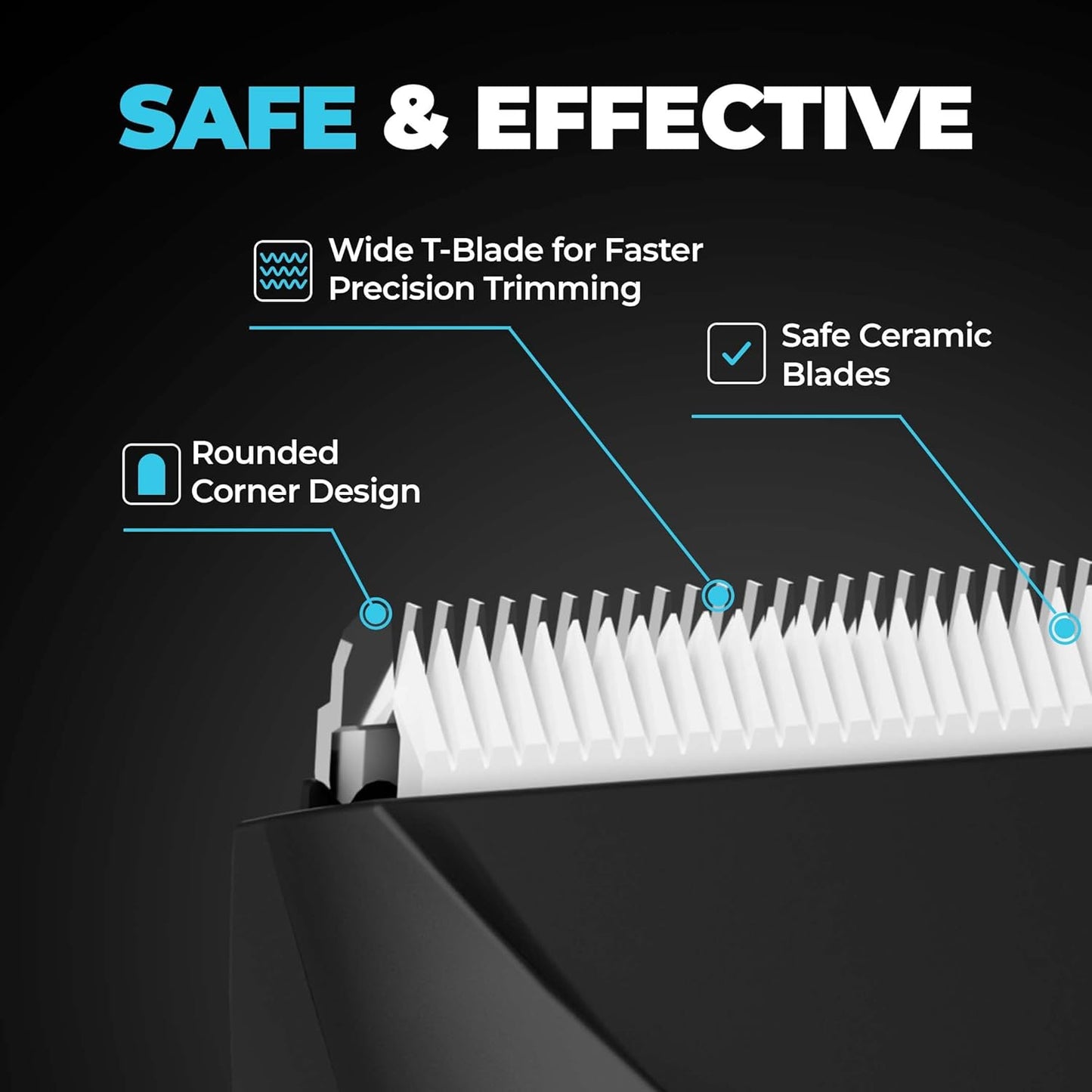 Beardo Ball Safe Pro Trimmer | Intimate Trimmer for Men | IPX7 Waterproof | Safe Ceramic Blades | 90 Min Runtime