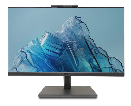 acer B227Q D 21.5 Inch IPS Full HD Backlit LED LCD Monitor I Adjustable Webcam, MIC Support