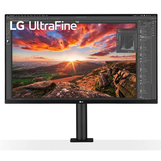 LG 32UN880-B 32" (81.28cm) 3840x2160 Pixels Ultrafine Display Ergo UHD 4K IPS Display with HDR 10 Compatibility and USB Type-C Connectivity, Black