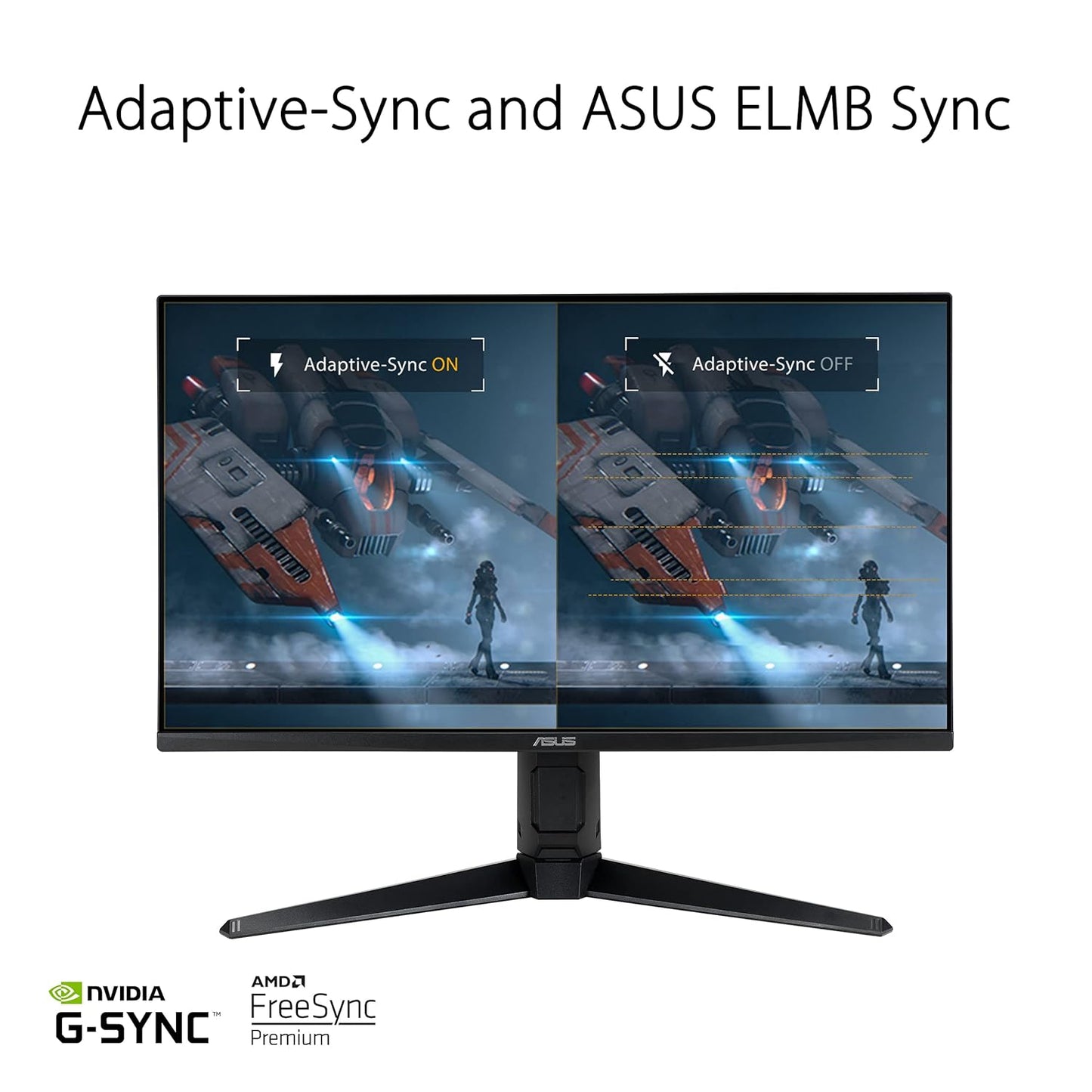ASUS Tuf Gaming Vg28Uql1A, 28 Inch (71.12 Cm) 4K Hdmi 2.1 Gaming Led Monitor 28 Inch Uhd 4K 3840 X 2160 Pixels, Fast IPS, 144Hz, Hdmi 2.1, Dsc, Free-Sync Premium, G-Sync