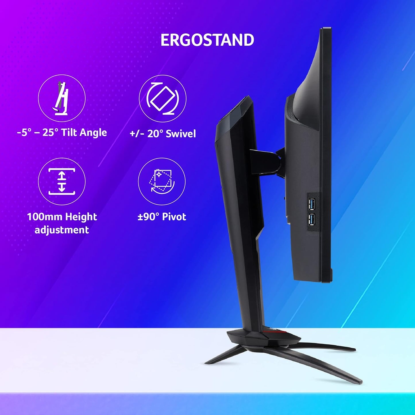 acer Predator X28 28 Inch (71.12 Cm) UHD 3840 X 2160 Pixels 0.2 Ms 152Hz (Overclock) Nvidia G-Sync Gaming LCD Monitor with LED Back Light I Vesa Display HDR 400 I IPS Agile Splender Display I (Black)