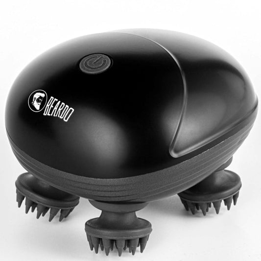 Beardo Stress Buster Electric Scalp Massager | Hair & Head Massager For Scalp with 3 Speed Modes | 120 mins Runtime