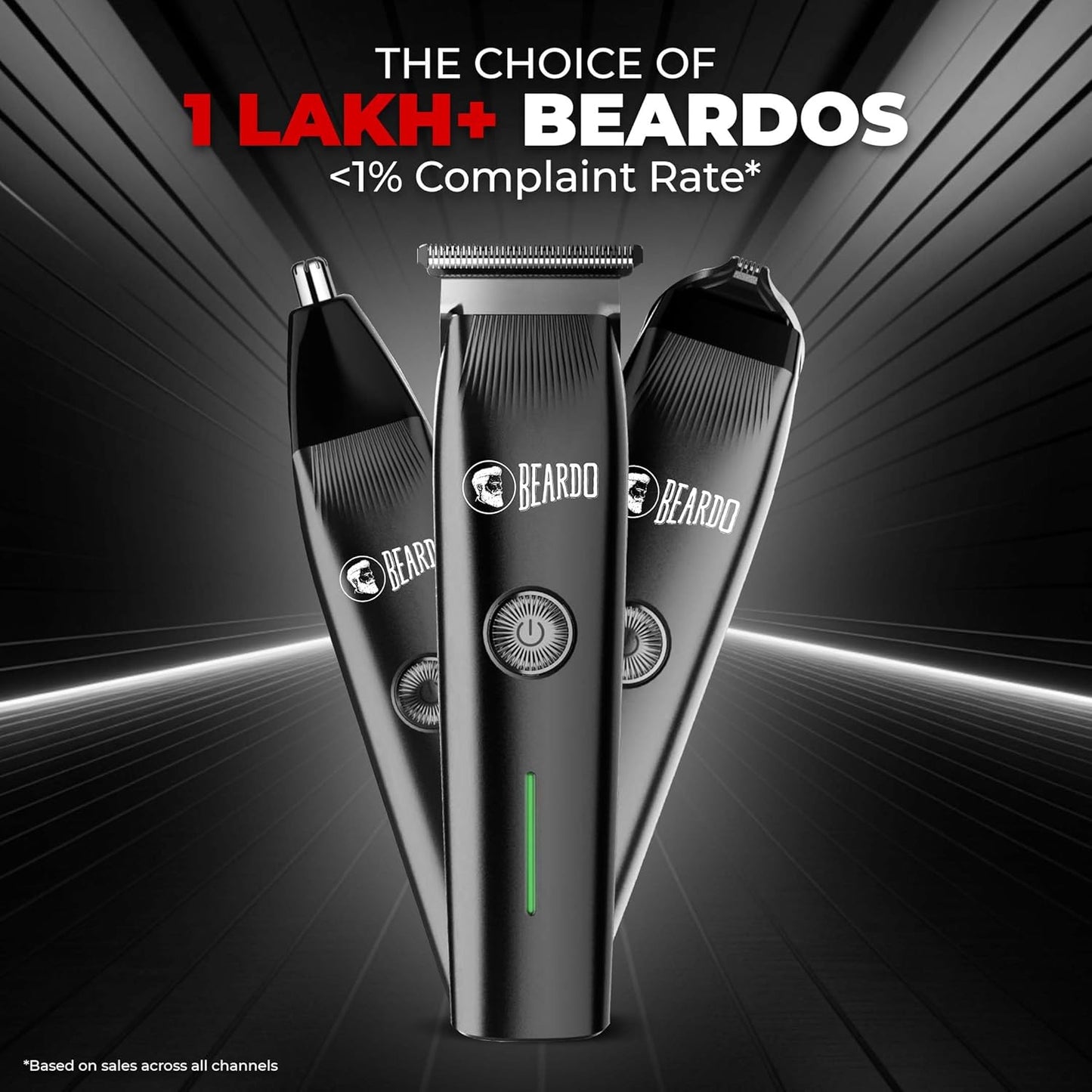 Beardo Ape-X Prime 3-in-1 Multipurpose Trimmer for Men