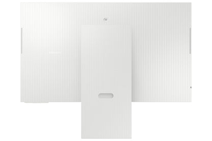 Samsung 32" (80cm) M8 4K Smart Monitor with Slim Fit Camera|UHD 3840x2160|Type-C 65W|4K AI Upscaling|OTT Apps|Office 365|Solar Remote|Wi-Fi|Bluetooth|HAS Pivot Stand|LS32DM801UWXXL|White