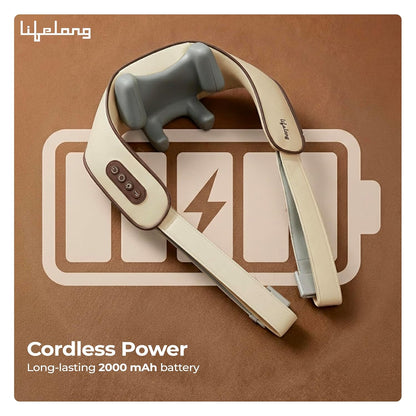 Lifelong Manual Dual Pressure Cervical Neck Shoulder Legs Waist Muscles Pain Relief