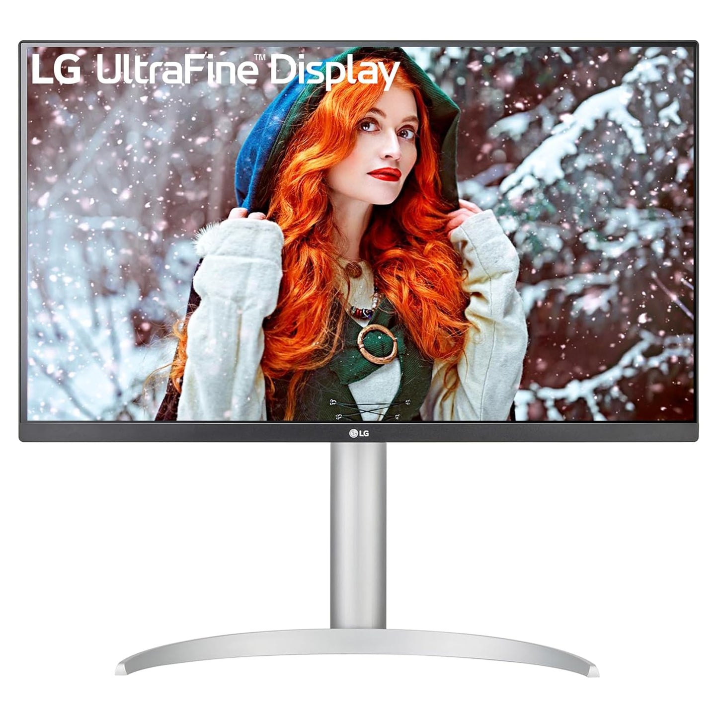 LG 27UP850K 68.58 cm (27 Inch) 4K UHD IPS Display (3840x2160), VESA DisplayHDR 400, 95% DCI-P3, USB Type-C,HDMI, MaxxAudio, Integrated Mac Controls, HAS Stand - White