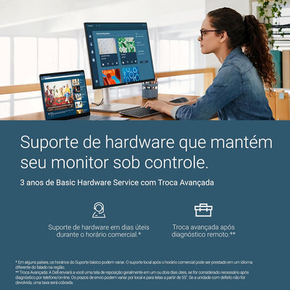 Dell U3425WE (34" 86.36cm) UltraSharp Curved Thunderbolt Hub UWQHD Monitor, 1x HDMI, 1x DP 1.4, Thunderbolt 4, 3X USB-C, 5X USB-A, Audio Out