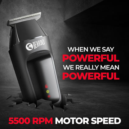 Beardo Apex Go Trimmer for Men - 80-Min Run Time
