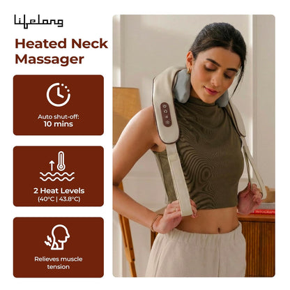 Lifelong Manual Dual Pressure Cervical Neck Shoulder Legs Waist Muscles Pain Relief