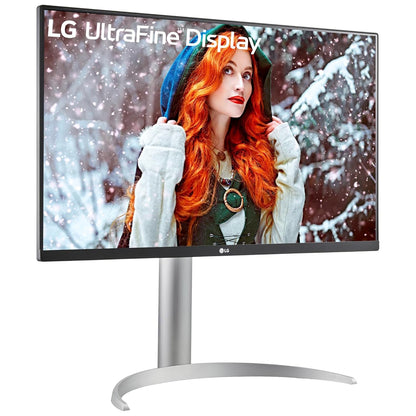 LG 27UP850K 68.58 cm (27 Inch) 4K UHD IPS Display (3840x2160), VESA DisplayHDR 400, 95% DCI-P3, USB Type-C,HDMI, MaxxAudio, Integrated Mac Controls, HAS Stand - White