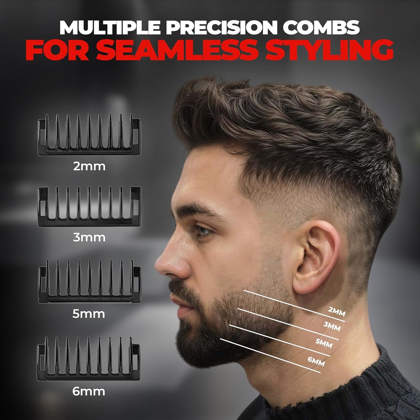 Beardo I Blade Trimmer for men | No Nicks and Cuts | Electric Shaver