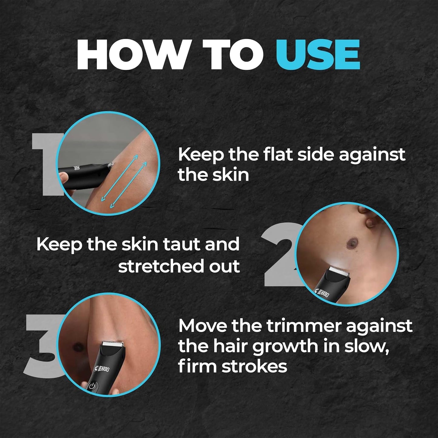 Beardo Ball Safe Pro Trimmer | Intimate Trimmer for Men | IPX7 Waterproof | Safe Ceramic Blades | 90 Min Runtime