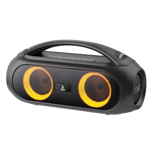 boAt Partypal 53 20W Bluetooth, Karaoke with Mic, Wireless, Auxiliary, USB, Fm Speaker(Midnight Black)