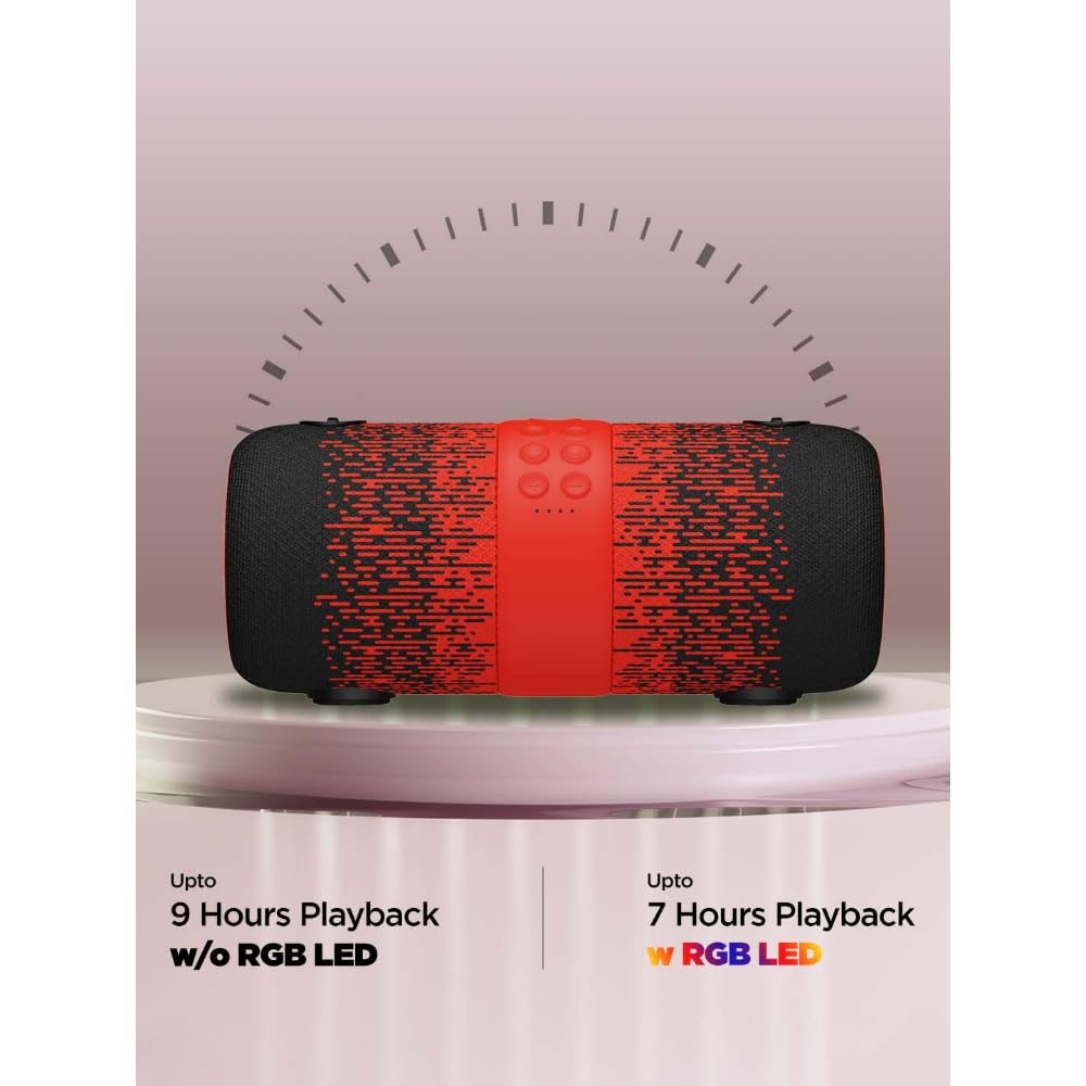 boAt Stone 1200F 14W Bluetooth Speaker with Upto 9 Hours Battery, RGB LEDs