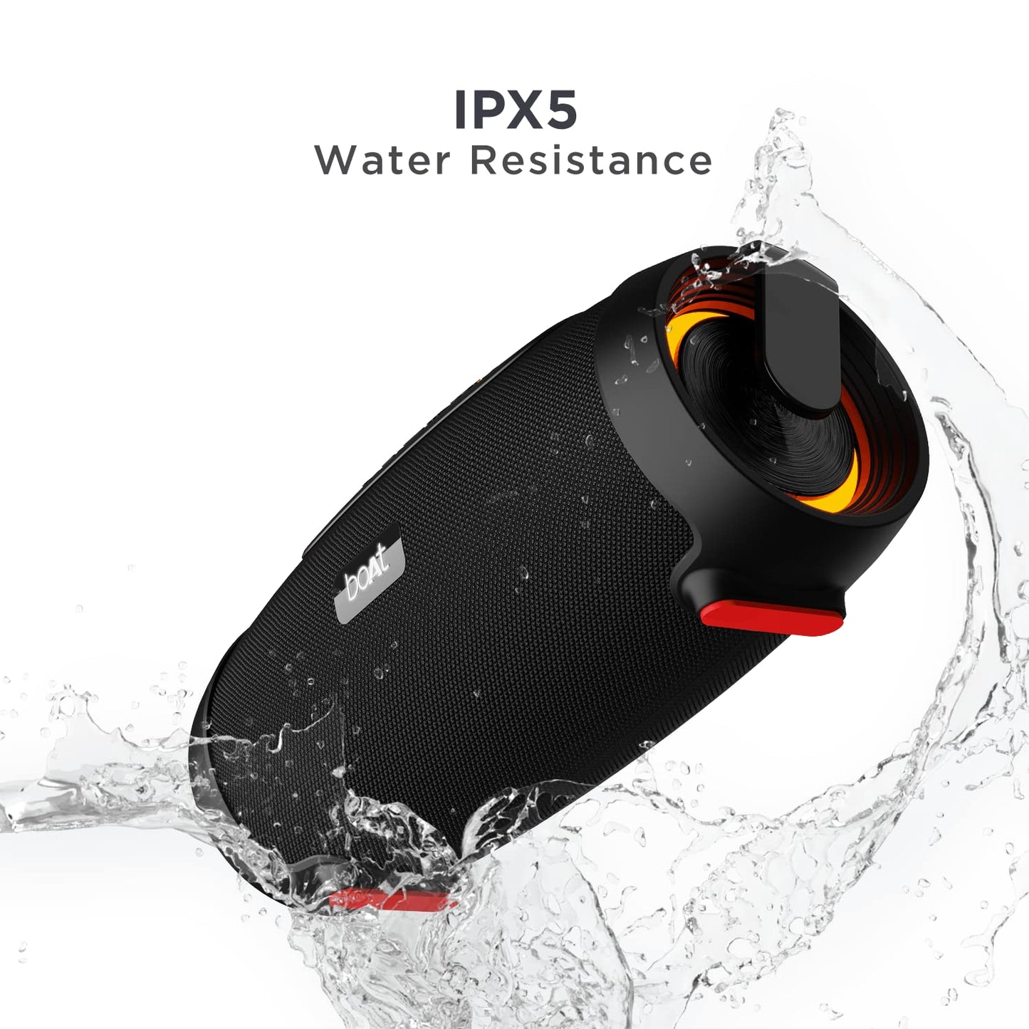 boAt Stone 1450 Portable Wireless Speaker with 40W RMS Signature Sound, RGB LEDs, TWS Feature