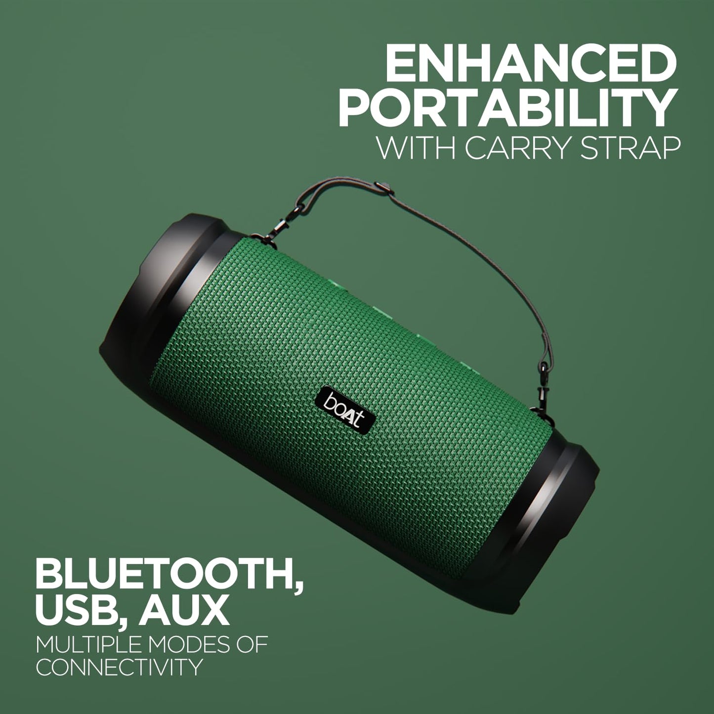 boAt Stone 1500 40W Portable Wireless Speaker with Roaring Sound, Dual EQs, Type-C Charging, Up to 8H Playback